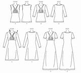 Sewing Mccall Dresses Patterns Tops Misses Choose Board Patternreview Nz Mccalls sketch template