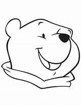 Face Pooh Winnie Coloring Pages Bear Faces Cliparts Only Standing Clipart Printable Bears Library Colorat Clip Popular sketch template