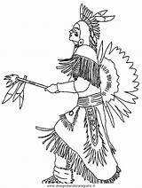 Indiani Indiano Cowboy Disegni Farwest Indios Hellokids Ausmalen Indianer Pilgrim Paginas Malvorlagen Condividi Indien Malvorlage sketch template