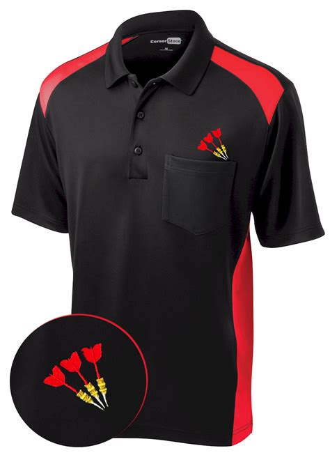darts shirt red atomic dart shirts personalised polo shirts darts
