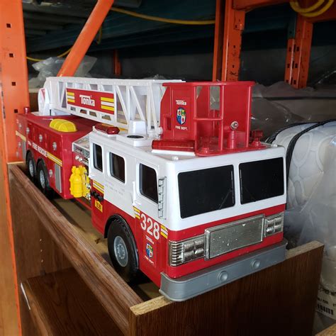 large tonka fire truck big valley auction