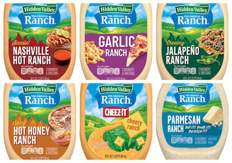 hidden valley debuts cheez  ranch     flavors