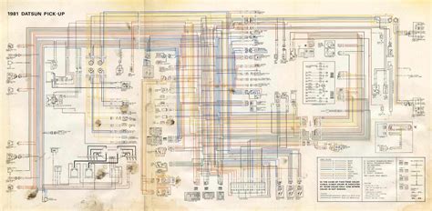datsun car  manual wiring diagram fault codes dtc