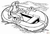 Coloring Boat Raft Life Drawing Pages Clipart Speed Printable Lifeboat Man Motor Psf Boats  Sheet Drawings Getdrawings Commons Skip sketch template