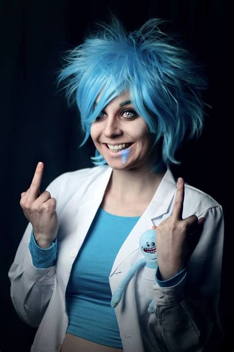 Rick From Rick And Morty Cosplay By Vicki Jacobson