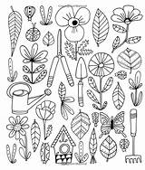 Doodle Add Arboretum Congdon Lisa Pages Coloring Colouring Amazon sketch template