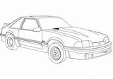 Mustang Ford Coloring Pages Printable Drawing F250 Template Categories Getdrawings Cars sketch template