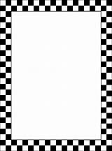 Frame Checkerboard Borders Printable Frames Border Clip Board Pages Coloring Clipart Simple Pink Designs Chess Fathers Paper Boy Baby Clipartqueen sketch template