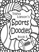 Sports Doodles Coloring Abstract Book Pages Books Revisit Later Favorites Item Add Doodle Kids sketch template