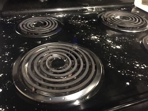 properly clean  electric coil stove top    minutes