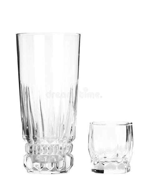 Empty Glass Isolated Stock Image Image Of Beverage Clear 16785365