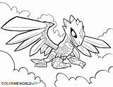 Skylanders Coloring Pages Flashwing Trap Team Camo Printable Color Kids Print Getcolorings Online Drawing Unparalleled Discover sketch template