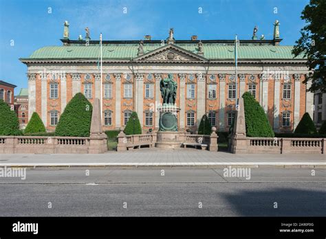riddarhuset estocolmo vista de la fachada de la casa de la nobleza