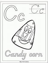 Candy Corn Coloring Pages Letter Fall Worksheet Squidoo Worksheets sketch template