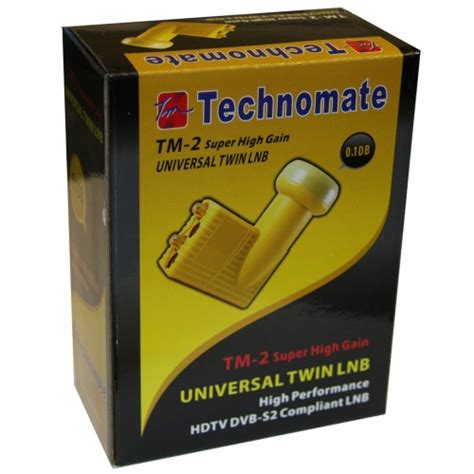 technomate tm  super high gain db gold twin lnb hd ready multiregionmagic  home