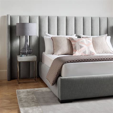 upholstered beds headboards interiors