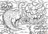 Coloring Brontosaurus Pages Printable Dot Categories sketch template