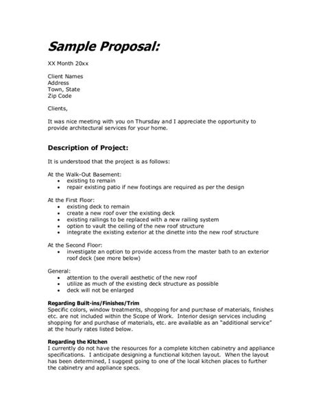 design project proposal template proposal templates project proposal