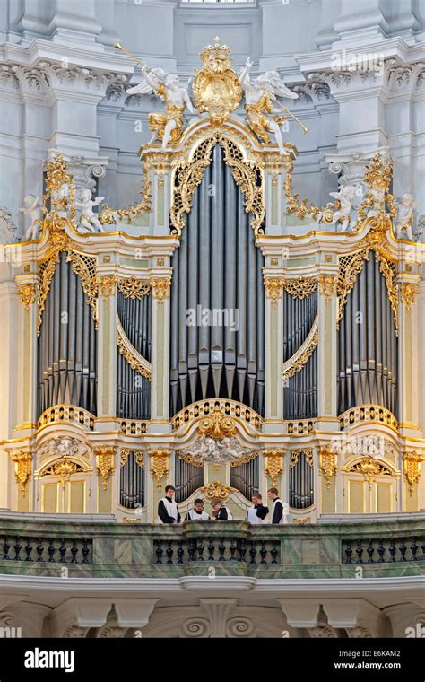 orgel hofkirche dresden  res stock photography  images alamy