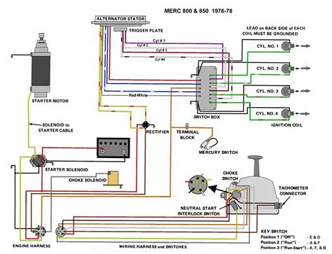 mercury ignition switch wiring diagram collection wiring collection