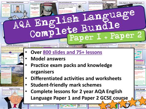 aqa english language complete teaching resources