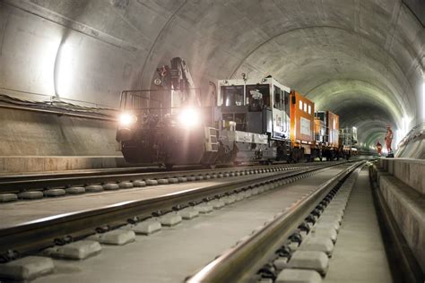 worlds longest rail tunnel nears completion nz herald