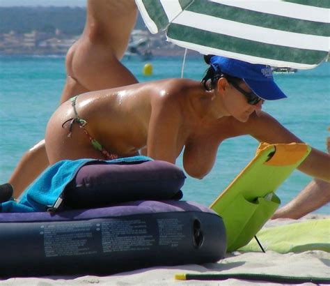 french topless beach voyeur