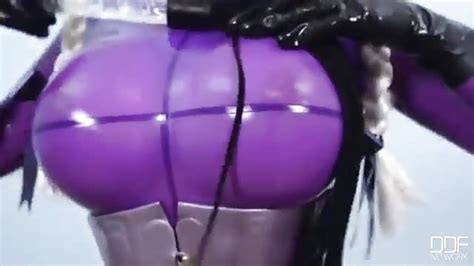 Latex Clad Slut Playing With Her Wet Cunt