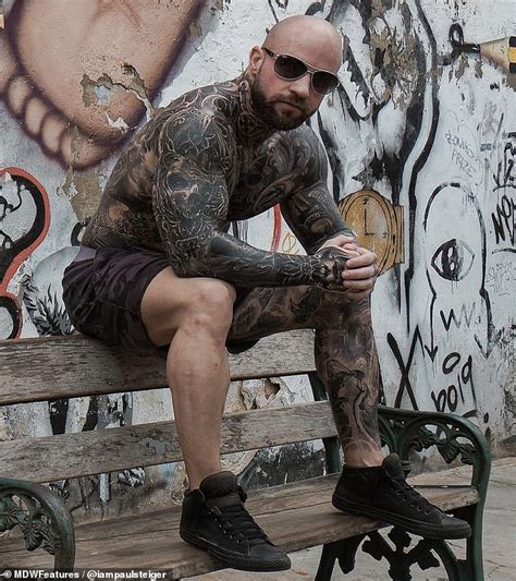 arizona man spends 15 000 having his whole body tattooed daily mail