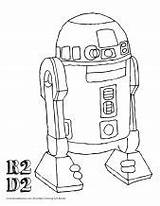 Coloring Wars Star Sheets Pages Doodle R2 D2 Force Starwars Awakens Discover sketch template