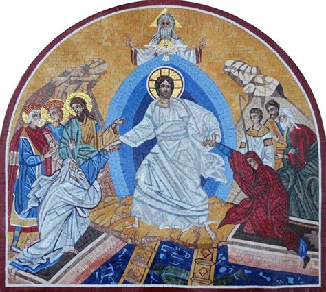 Resurrection Mosaic The Resurrection Of Jesus With Images Jesus