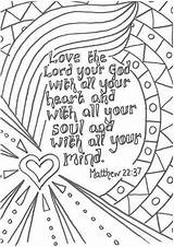 Coloring Pages Bible Prayer Lenten Verse Colour Adult Kids Crafts Sheets Verses Visit Jesus Book Youth Scripture Christian sketch template
