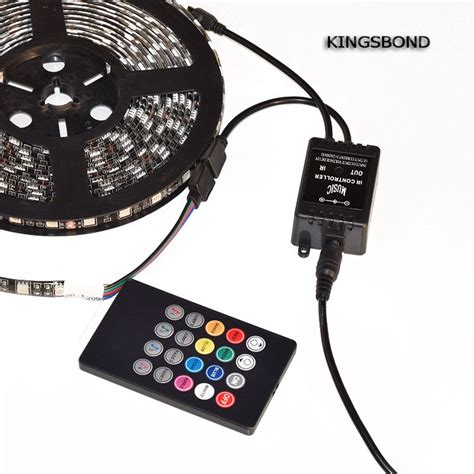 mini led  ir controller   common anode sound sensitive  led controller  rgb