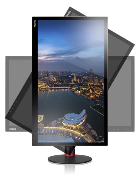 lenovo thinkvision prom   led backlit lcd monitor hdmi display port  picclick uk
