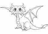 Dragon Cute Coloring Pages Easy Supercoloring Kids sketch template