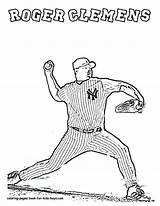 Coloring Pages Baseball Mlb Player Jeter Derek Printable Getdrawings Sheets Getcolorings Color Template Colorings sketch template