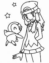Coloriages Pokémon Bubakids Diamant Perle Kleurplaat Pikachu Kleurplaten Elaine Animaatjes Tiplouf Aurore Top11 Go sketch template