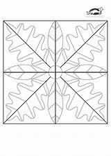 Print Krokotak Autumn Printables Leaves Mozaik Kaynak Outlook Live sketch template