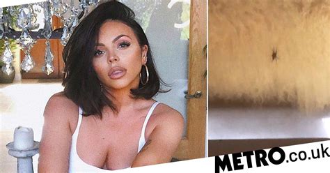 Little Mix’s Jesy Nelson Has Unexpected Visitor In Form Of Spider