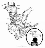 Snow 2005 C950 Dual Stage Craftsman Thrower Decals Murray Diagram Parts sketch template