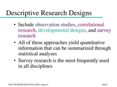 descriptive research powerpoint  id