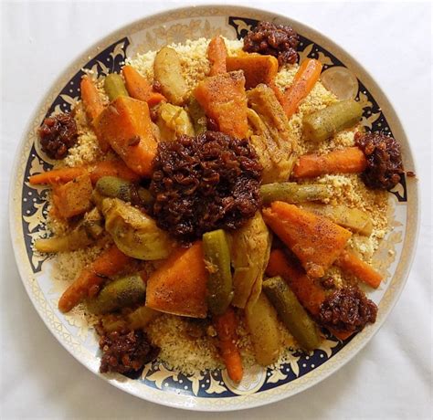 moroccan couscous aux sept legumes spicebreeze