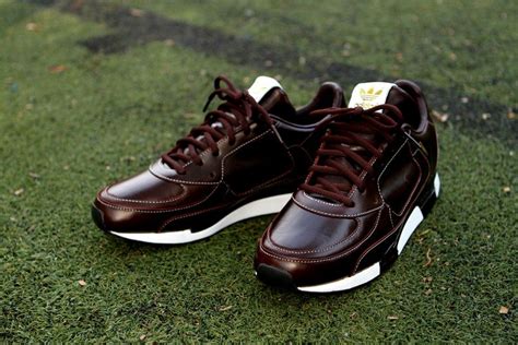 adidas  david beckham zx  brown sneaker kith nyc  shoes  men sneakers men