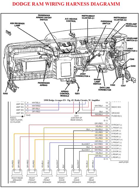 dodge ram trailer wiring diagram