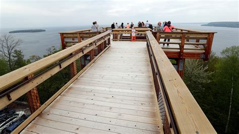 peninsula state park eagle tower reopens  accessibility options