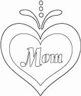 Coloring Mom Heart Mother Pages Mothers Hearts Color Happy Link Pdf Format Open Click Leehansen sketch template