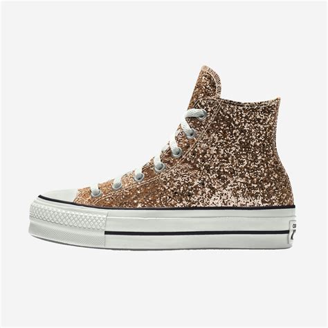converse chuck taylor  star platform high glitter yesfootwear