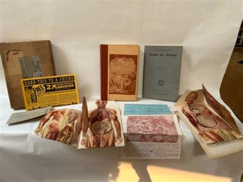 Vtg Falstaff Press Package Books Manikins Human Sex Anatomy Vodoo