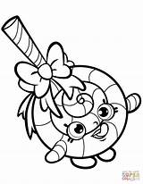Shopkins Pages Coloring Lippy Lips Getcolorings Cheeky sketch template