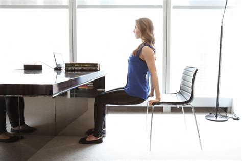 The Ultimate 10 Minute Office Workout Glamour
